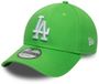 New Era LA Dodgers MLB League Essential Open Green 9FORTY Adjustable Cap