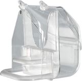 Ferplast Pretty 4522 Voerbakje - Transparant - 9 x 9 x 9 cm