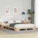 Maison Exclusive - Cadre de lit, marron, 140 x 220 cm, en pin massif