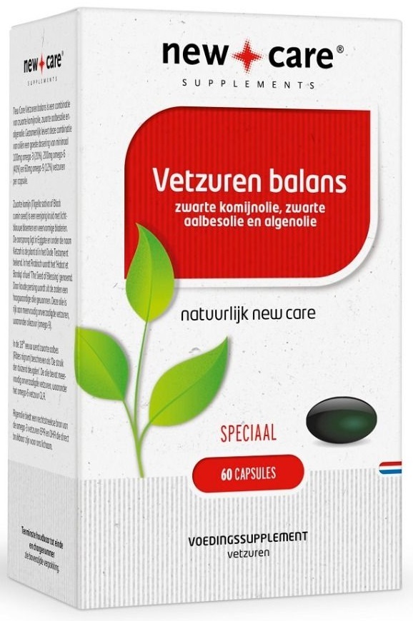 New Care Vetzuren Balans Capsules 60st