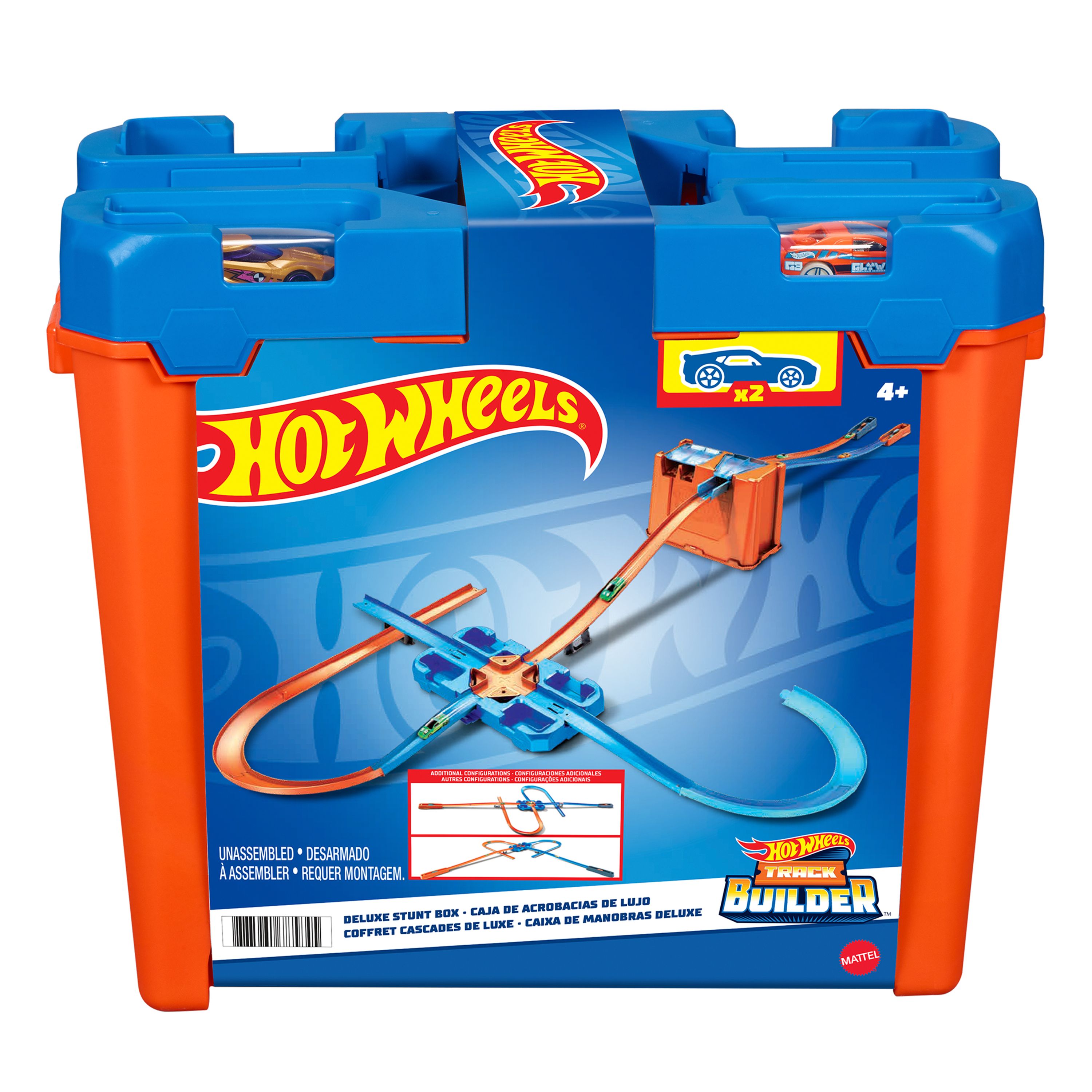 Hot Wheels Track Builder Luxe Stuntbox - Racebaan - GGP93