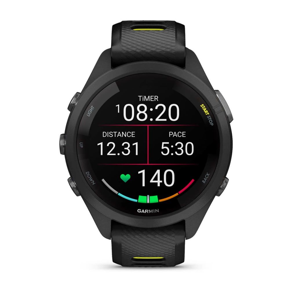 Garmin Forerunner 265S - Sport Watch - AMOLED - GPS - 42mm - Black/Grey