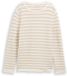 Tom Tailor - Gebreide trui van biologisch katoen - Sand Stone Offwhite Stripe - Maat L