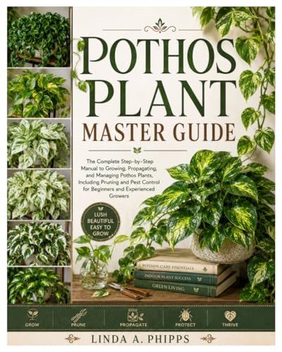 Pothos Plant Master Guide: The Complete Step-by-Step Manual to Growing, Propagating, and Managing Pothos Plants, Including Pruning and Pest Control for Beginners and Experienced Growers