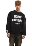 Mister Tee Upscale North Carolina Bold Faced Oversize Crewneck sweater/trui - M - Zwart