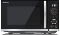 Sharp YC-QS204AE-B Solo Magnetron - 20L - 800W - Zwart, RVS
