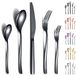 Set de couverts 30 pièces en Acier inoxydable avec revêtement Titane