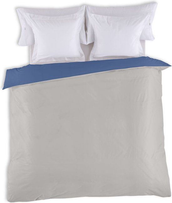 Noorse hoes Alexandra House Living Blauw 180 x 220 cm