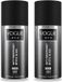 Vogue Men Mystic Black Vaporisateur Anti-transpirant 150 ml - Voordeelverpakking - 2 stuks