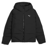 PUMA Donzen pufferjack met capuchon voor Dames, Zwart, Maat S