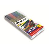 Pentel N850 permanente marker Zwart, Blauw, Groen, Rood 4 stuk(s)