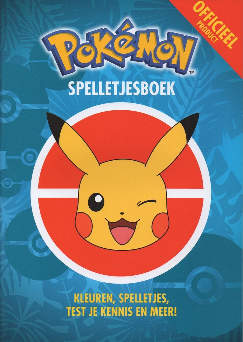 Pokémon spelletjesboek - Pikachu - Test je kennis