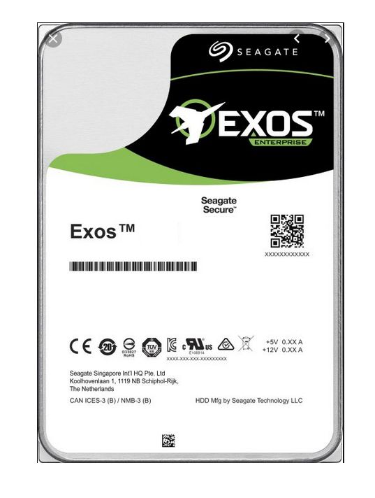 Seagate Exos X16 14TB 3.5" HDD for NAS