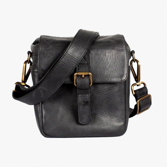 Bronkey Berlin Camera bag Full leather black color