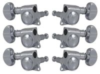 Grover 305C Midsize Rotomatic 18:1 Machine Heads, Chrome