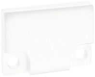Barthelme 62398614_9010 BARdolino Eindkappen-set Aluminium (l x b x h) 3 x 18.4 x 13 mm 2 stuk(s)