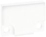 Barthelme 62398614_9010 BARdolino Eindkappen-set Aluminium (l x b x h) 3 x 18.4 x 13 mm 2 stuk(s)
