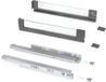 Emuca Vertex Outdoor Lade 40kg 93mm Hoog 450mm Diep Antraciet Grijs Staal Aluminium Glas