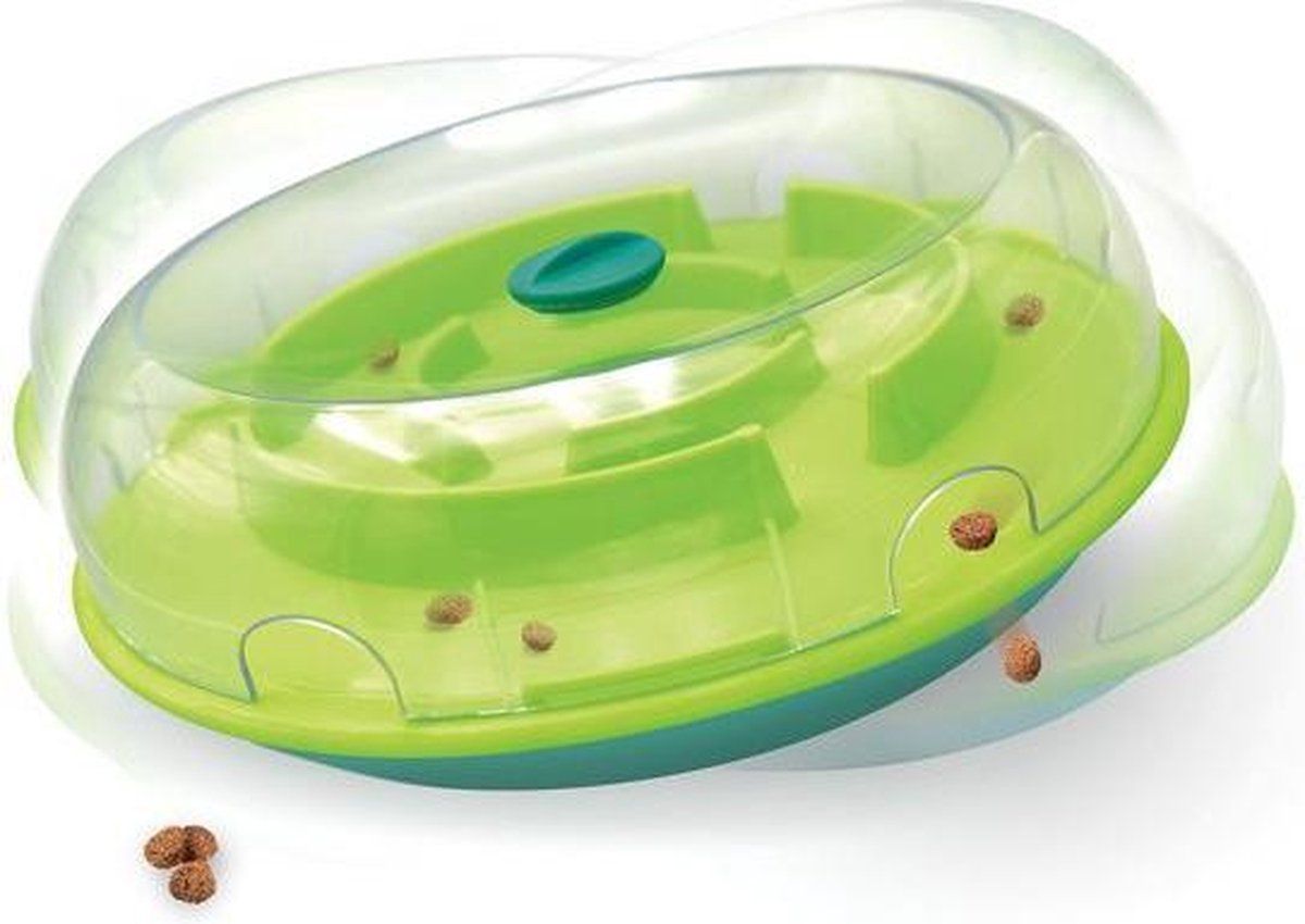 Nina Ottosson Wobble Bowl Groen 30x30x9 cm