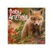 Legami Wandkalender 2025, grote wandkalender 30 x 29 cm, 12 maanden en jaarplanner, ruimte voor notities en notities, 6 talen, sterrenbeelden en internationale feestdagen, babydieren