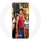 Maniacase Samsung Galaxy A52 Hoesje Anime One Piece Luffy Poster Karakters Kunst Seizoen 1