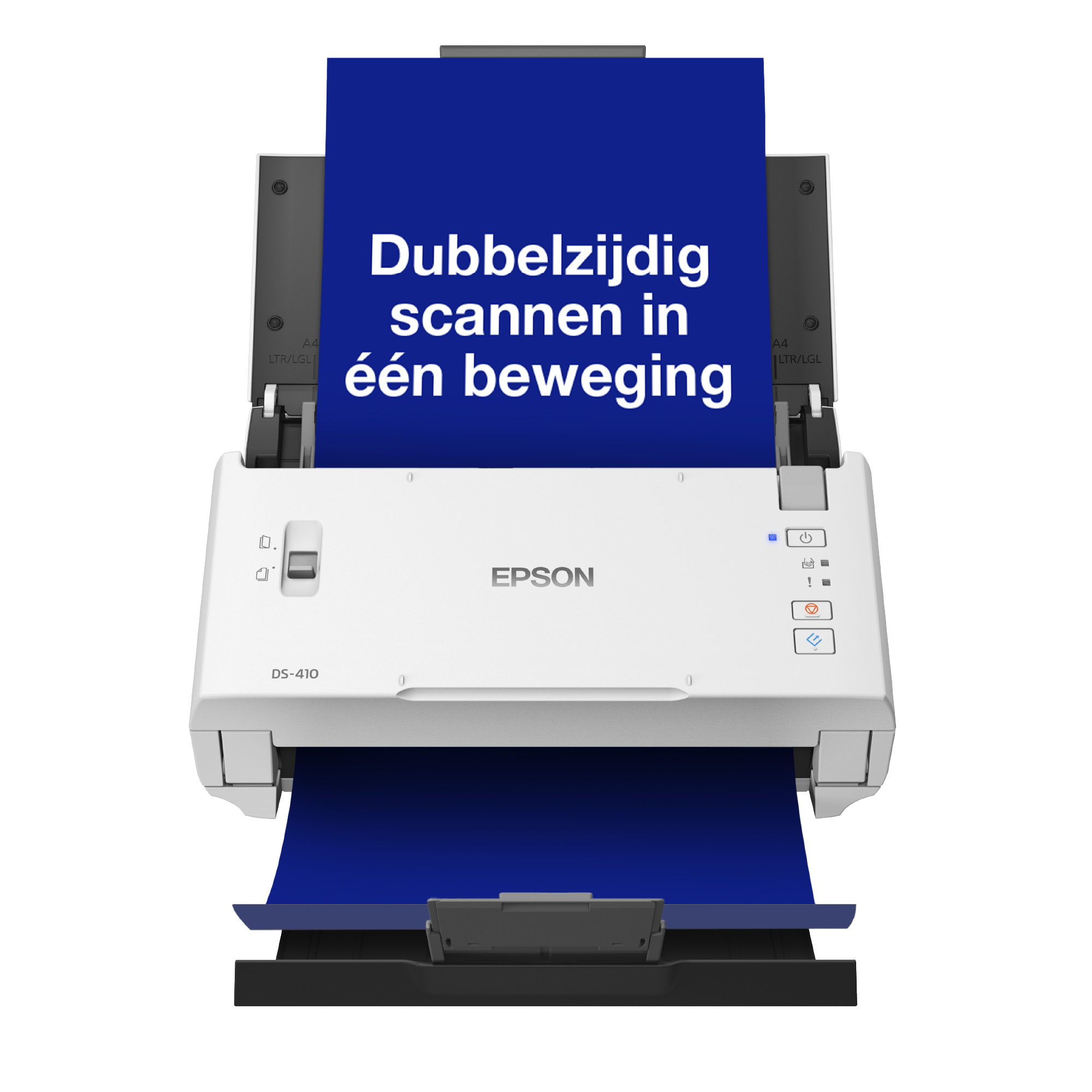 Epson WorkForce  WorkForce DS-410 compacte zakelijke sheet-fed A4-scanner met automatische documentinvoer voor 50 vellen en Epson Document Capture Pro-software