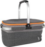 Bo-Camp Koeltas Koelmand Grijs Polyester 26 Liter