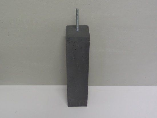 Intergard Betonpoer hoog model met facetrand 140x140mm