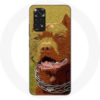 Maniacase Hoesjes voor Xiaomi Redmi Note 11S 4G American Pit Bull Terrier