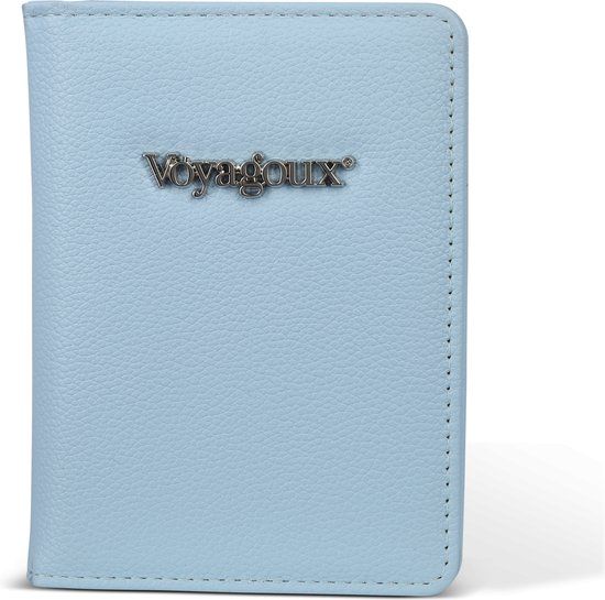 Voyagoux® Blauw Paspoort Hoesje