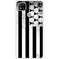 Verstevigd hoesje met sublimatie bedrukking, compatibel met Xiaomi Redmi 9C Drapeau bretagne