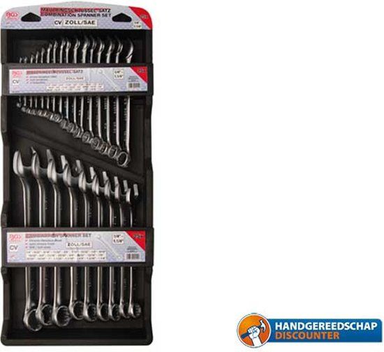 BGS Steek ringsleutelset engels 25 delig 30101