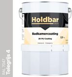 Holdbar Badkamercoating Telegrijs (RAL 7047) 2,5 kg