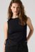 Levi's Alila Asymmetrical mouwloze top - Femme - L - Noir / Anthracite Night