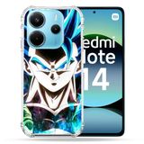 Cokitec Xiaomi Redmi Note 14 4G Manga Dragon Ball Gogeta Face Versterkte hoes