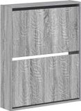 vidaXL Wandgemonteerde Schoenenkast DELFT 71 x 17 x 86 cm Bewerkt hout