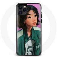 Maniacase Etui voor Inktvis Spel Kang Sae Byeok Nr 067 Iphone 11 pro