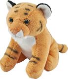 Wild Republic Tijger pluche knuffel 13 cm
