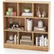 Goplus – Bibliothèque Enfant 8 Cubes – 3 Niveaux – Compartiments Ouverts – 100 X 24 X 104 Cm – Bois D'Ingénierie – 2 Kits Anti-basculement