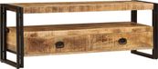 Meuble TV 120x35x45 cm manguier massif