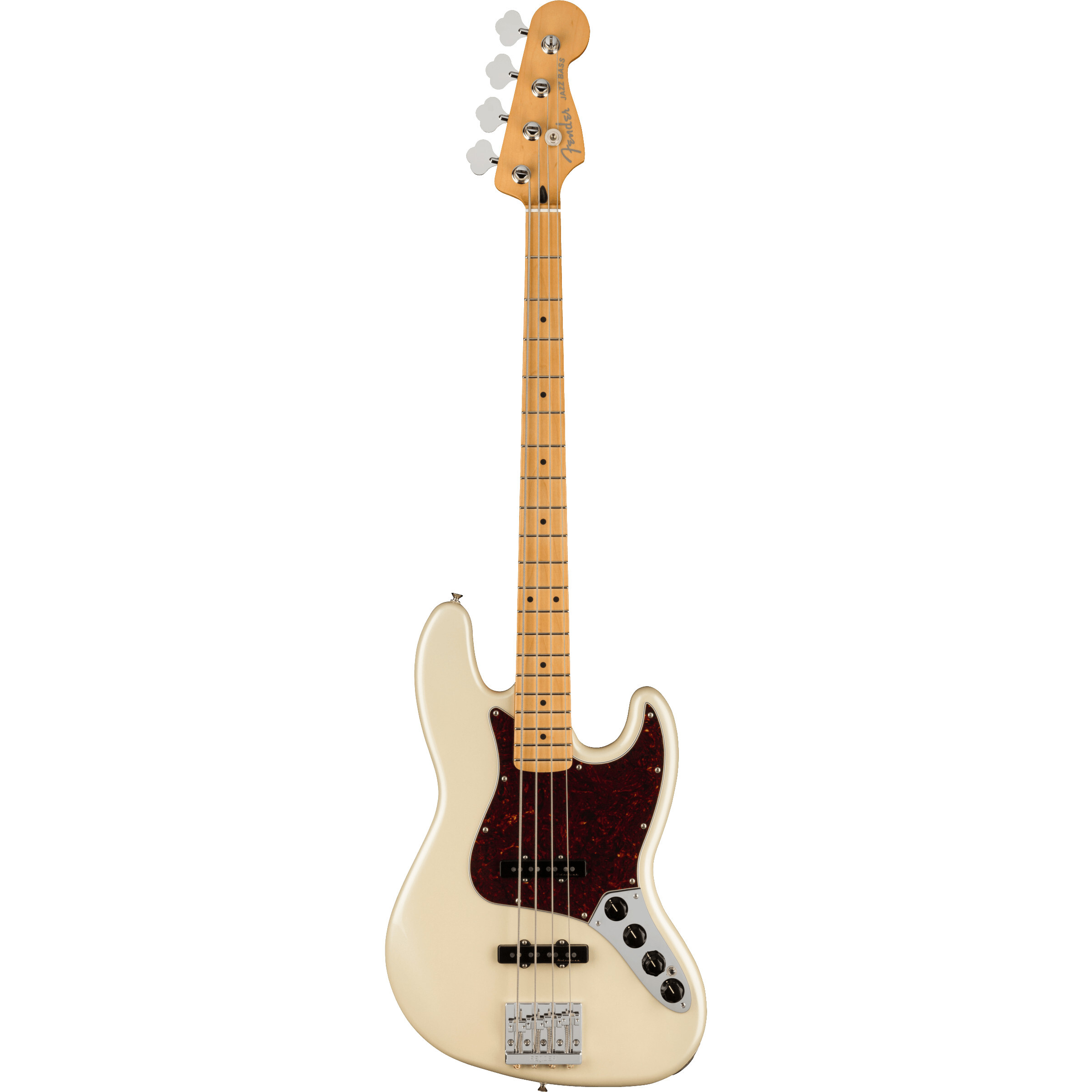 Fender Player Plus Jazz Bass Olympic Pearl MN