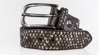 b.belt Leren riem Zoe Black Leather Belt W85 Black zwart