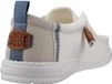 Hey Dude Wally Summer Linen - Mokassins - Wit/Grijs