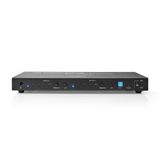 Nedis Commutateur HDMI - 4x2 Ports - 4K@60Hz - Télécommande - Anthracite