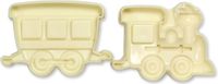 JEM Easy Pop it Mould - Train and Coach (Set-2) - Trein en Wagon