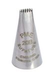 PME ST20B middelgrote Supatube gevlochten gereedschap nr. 20B van naadloos roestvrij staal, zilver, 1,72 x 1,72 x 3 cm