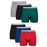 Hanes Past Boxershorts (6 stuks) voor heren, verschillende kleuren, M