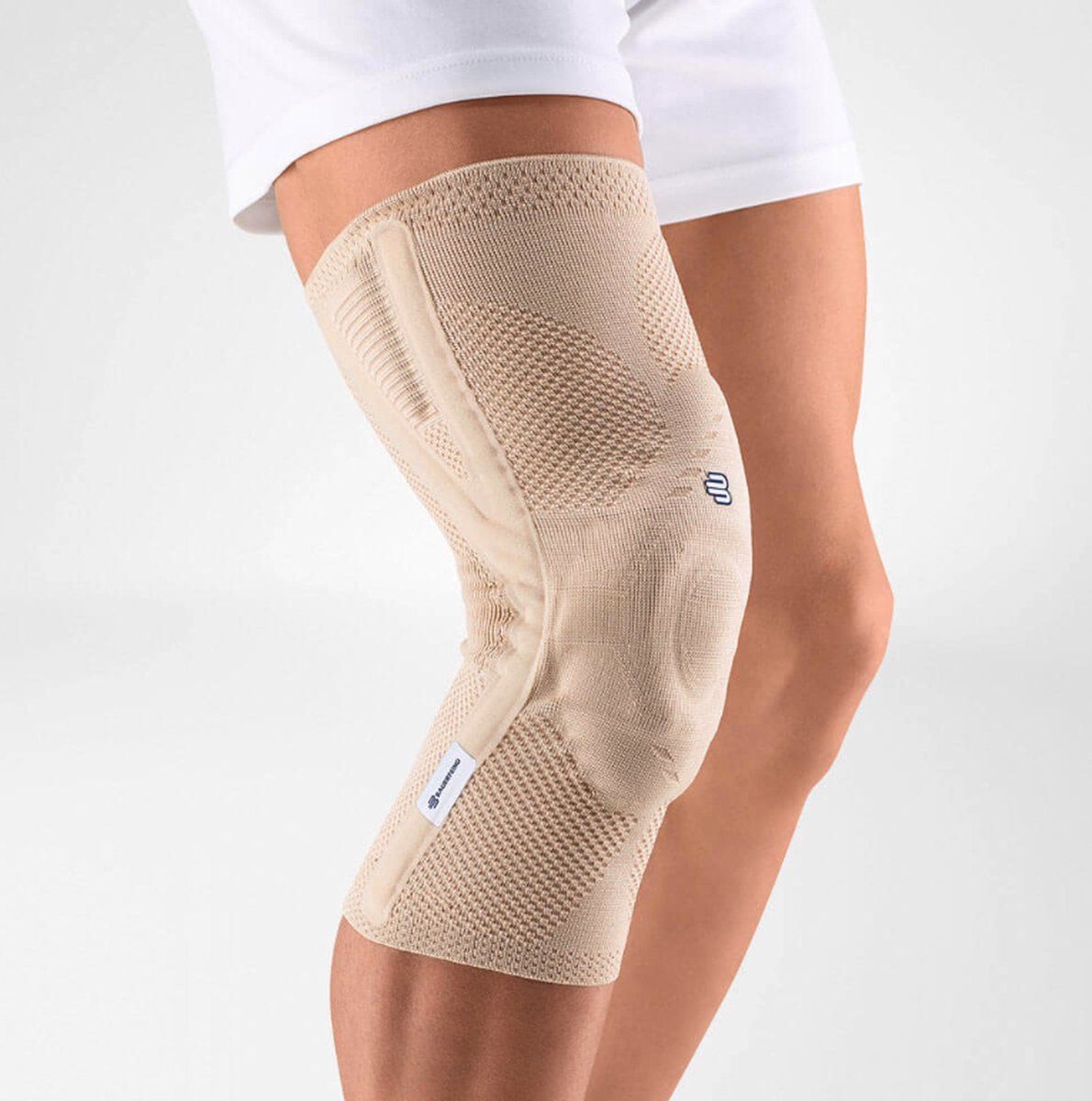 Bauerfeind GenuTrain P3 Kniebrace Beige - Maat: N/A