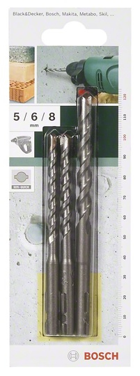 Bosch Betonborensets, SDS-Quick