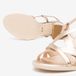Nerogiardini Sandalen Laminato Tr Melilla Naturale Vrouwen Bruin Leer Hakhoogte 5-7 cm